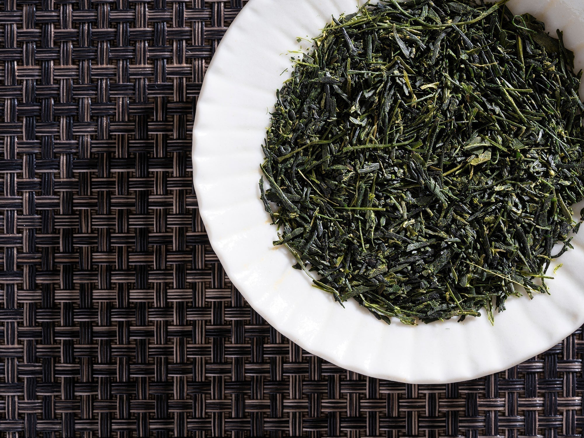 煎茶の茶葉