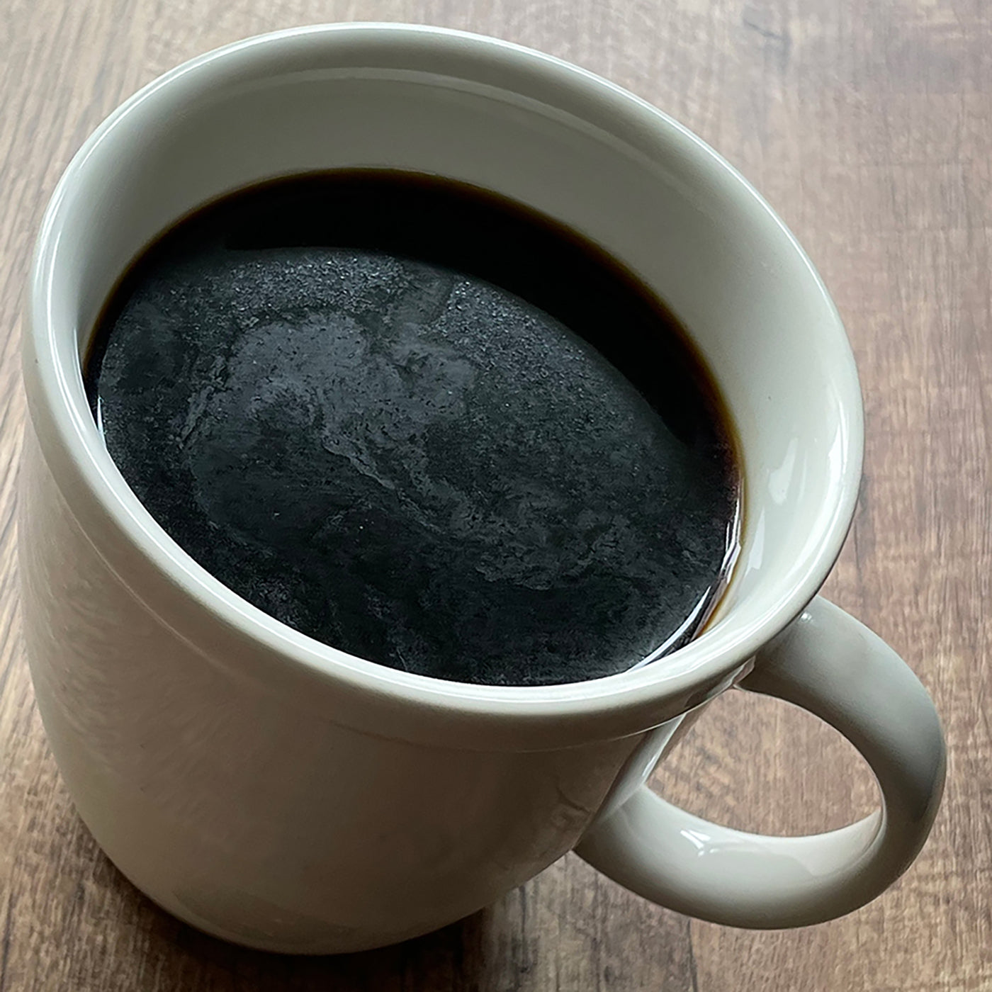 カップ表面のコーヒーオイル
