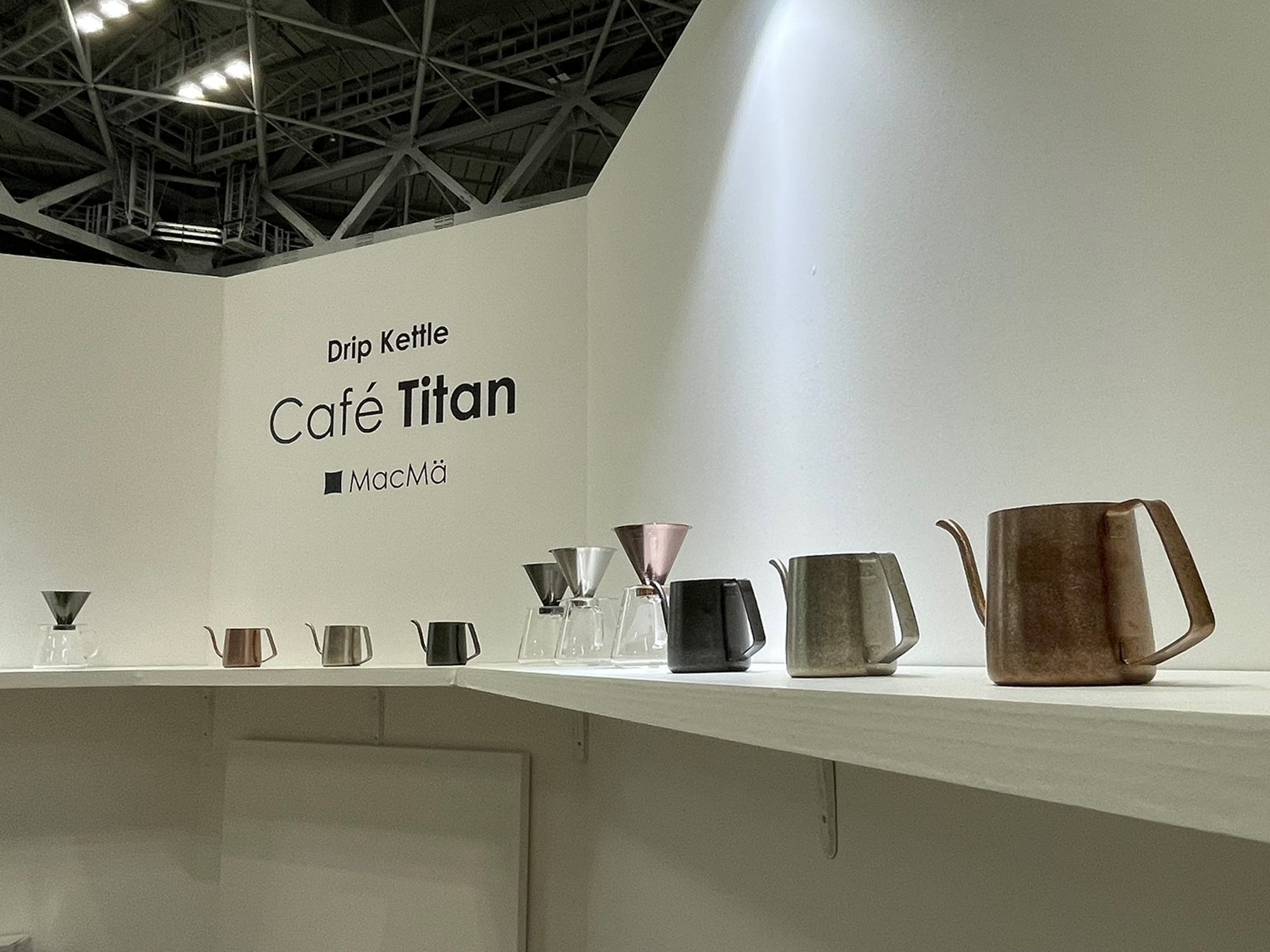 SCAJ2025カフェチタンの展示
