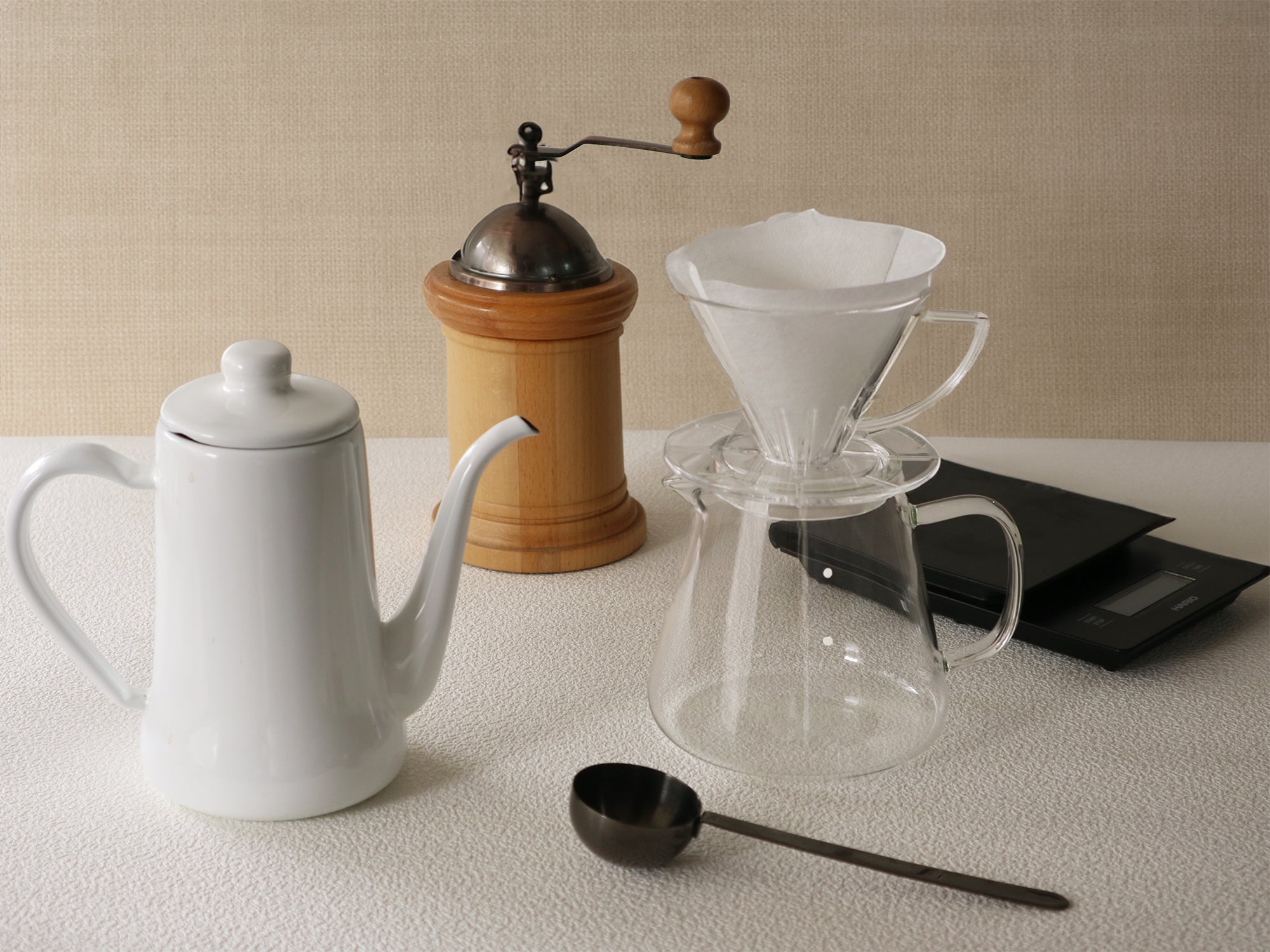 ハンドドリップ用のコーヒー器具